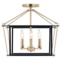 KICHLER, EISLEY CEILING LIGHTS, SEMI FLUSH MOUNT LIGHT
