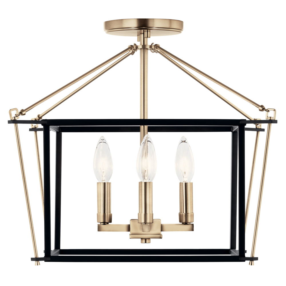 KICHLER, EISLEY CEILING LIGHTS, SEMI FLUSH MOUNT LIGHT
