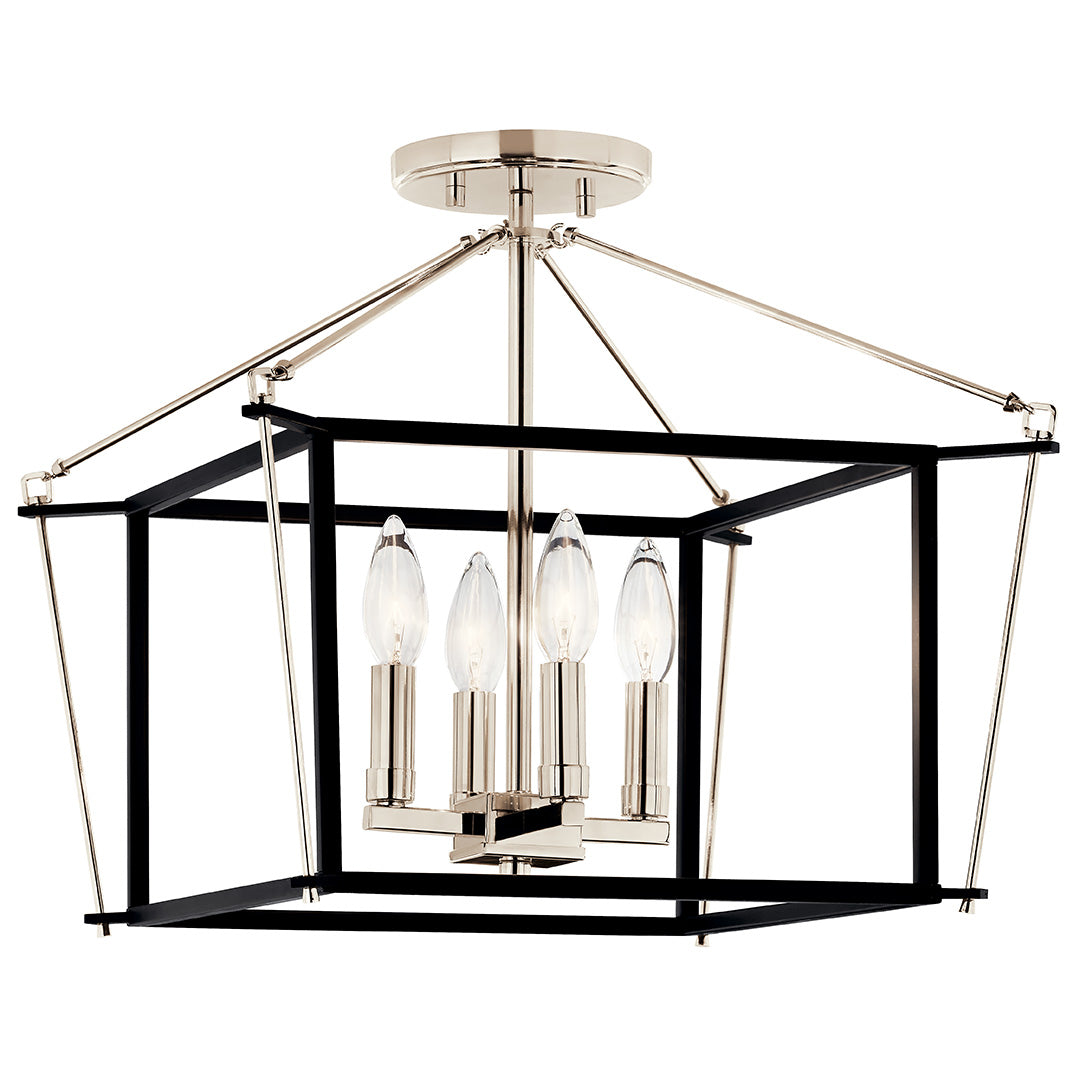 KICHLER, EISLEY CEILING LIGHTS, SEMI FLUSH MOUNT LIGHT