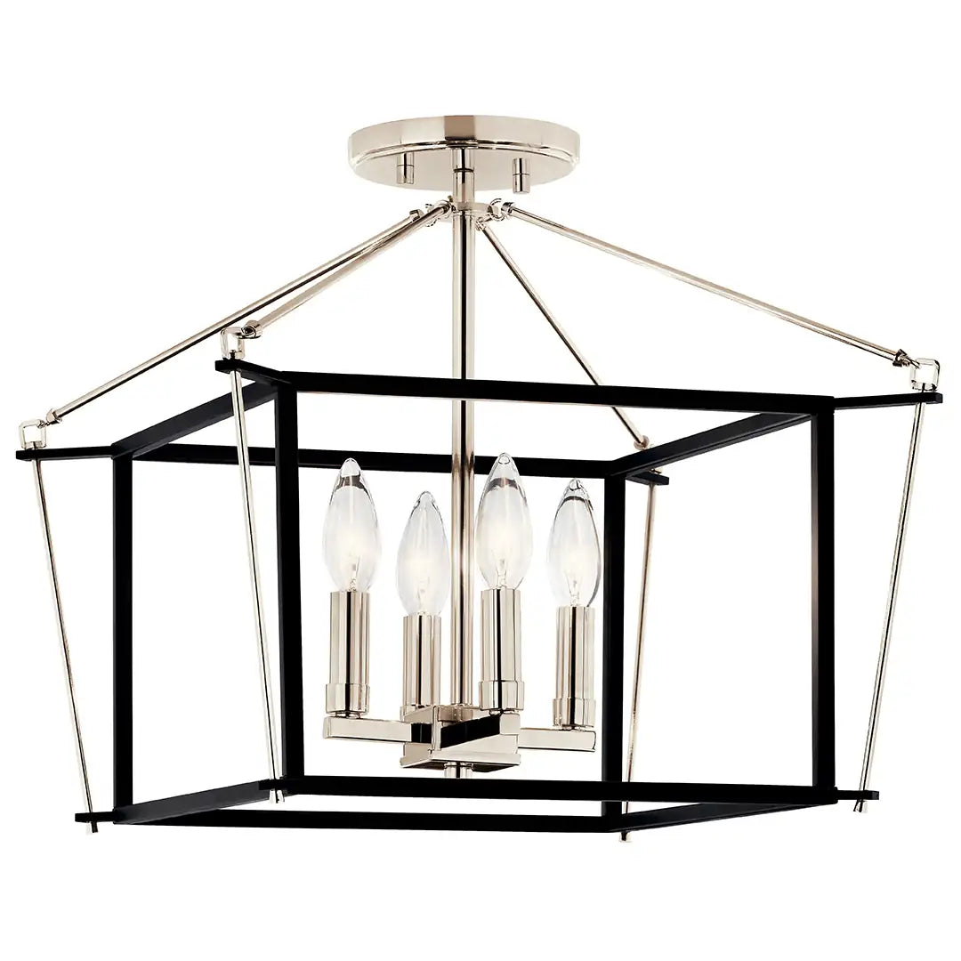 KICHLER, EISLEY CEILING LIGHTS, SEMI FLUSH MOUNT LIGHT