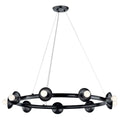 KICHLER, PALTA CHANDELIER, LINEAR LIGHT