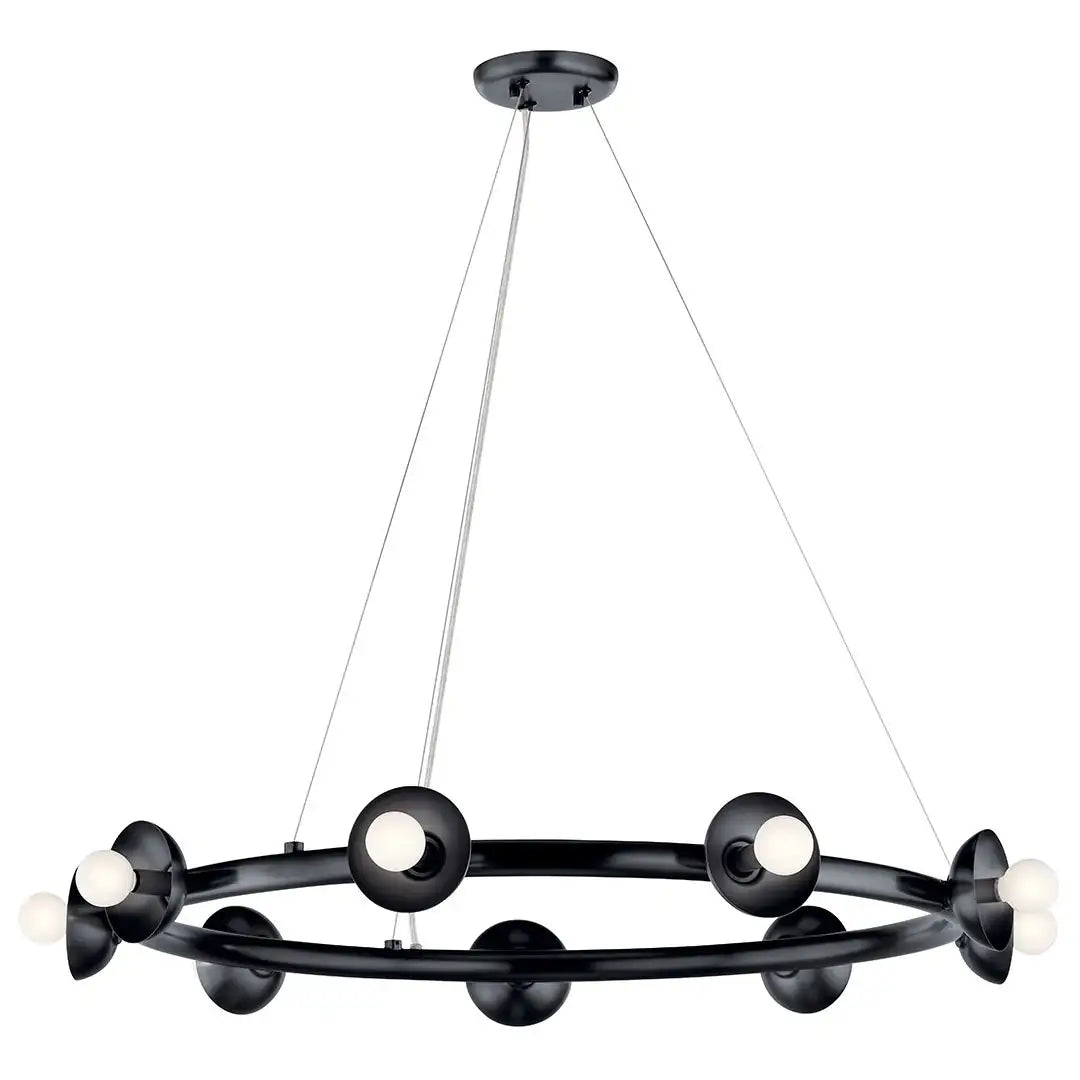 KICHLER, PALTA CHANDELIER, LINEAR LIGHT