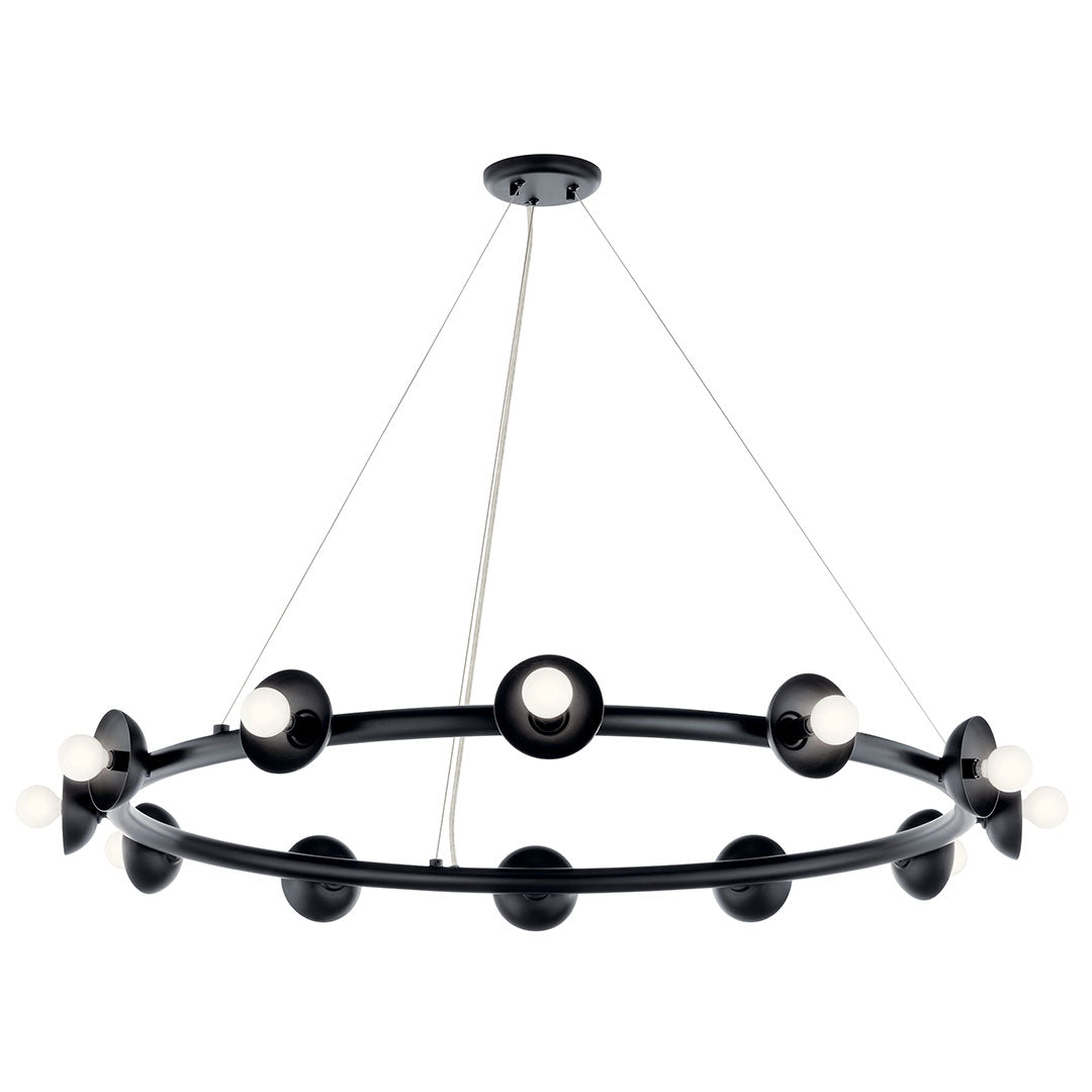 KICHLER, PALTA CHANDELIER, LINEAR LIGHT