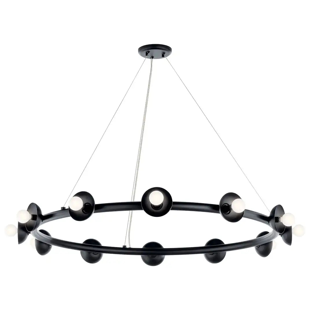 KICHLER, PALTA CHANDELIER, LINEAR LIGHT