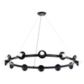 KICHLER, PALTA CHANDELIER, LINEAR LIGHT