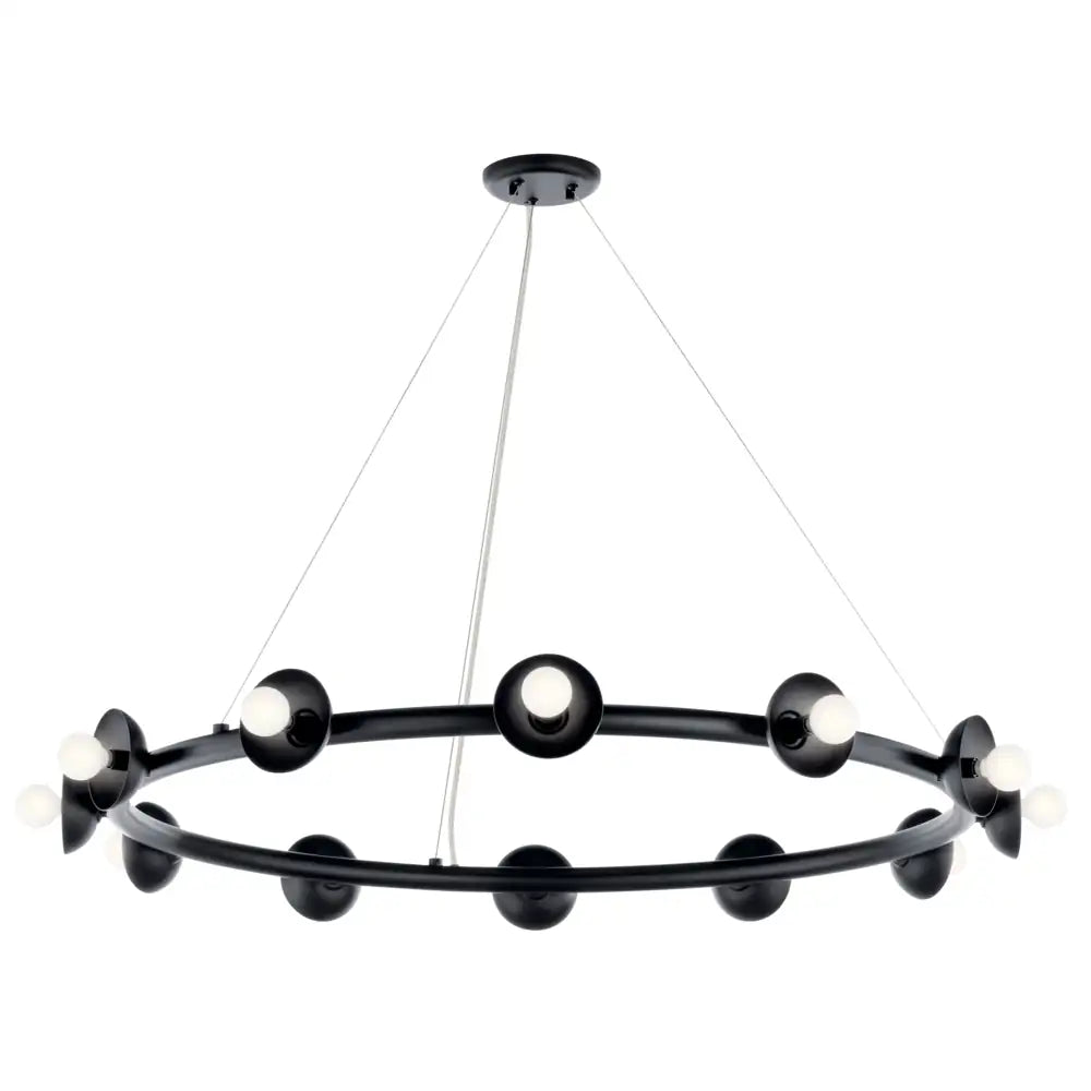 KICHLER, PALTA CHANDELIER, LINEAR LIGHT