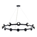 KICHLER, PALTA CHANDELIER, LINEAR LIGHT