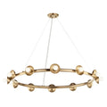KICHLER, PALTA CHANDELIER, LINEAR LIGHT
