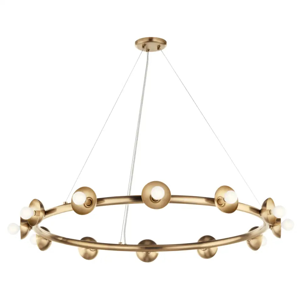 KICHLER, PALTA CHANDELIER, LINEAR LIGHT