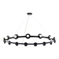 KICHLER, PALTA CHANDELIER, LINEAR LIGHT