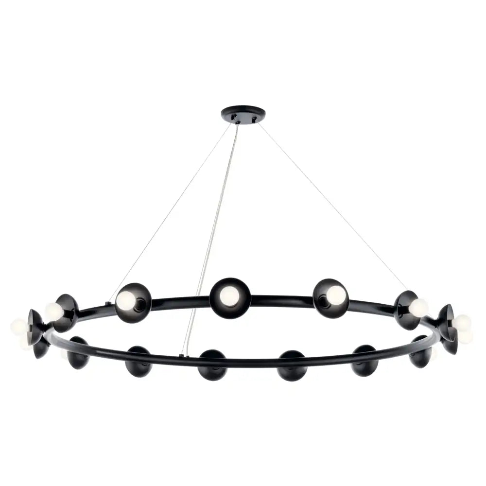 KICHLER, PALTA CHANDELIER, LINEAR LIGHT