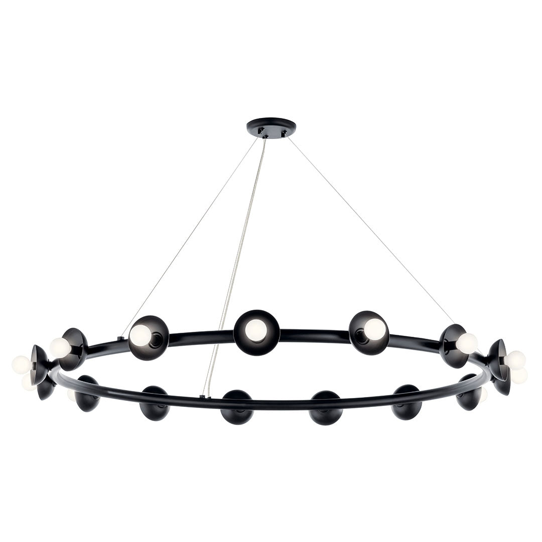KICHLER, PALTA CHANDELIER, LINEAR LIGHT