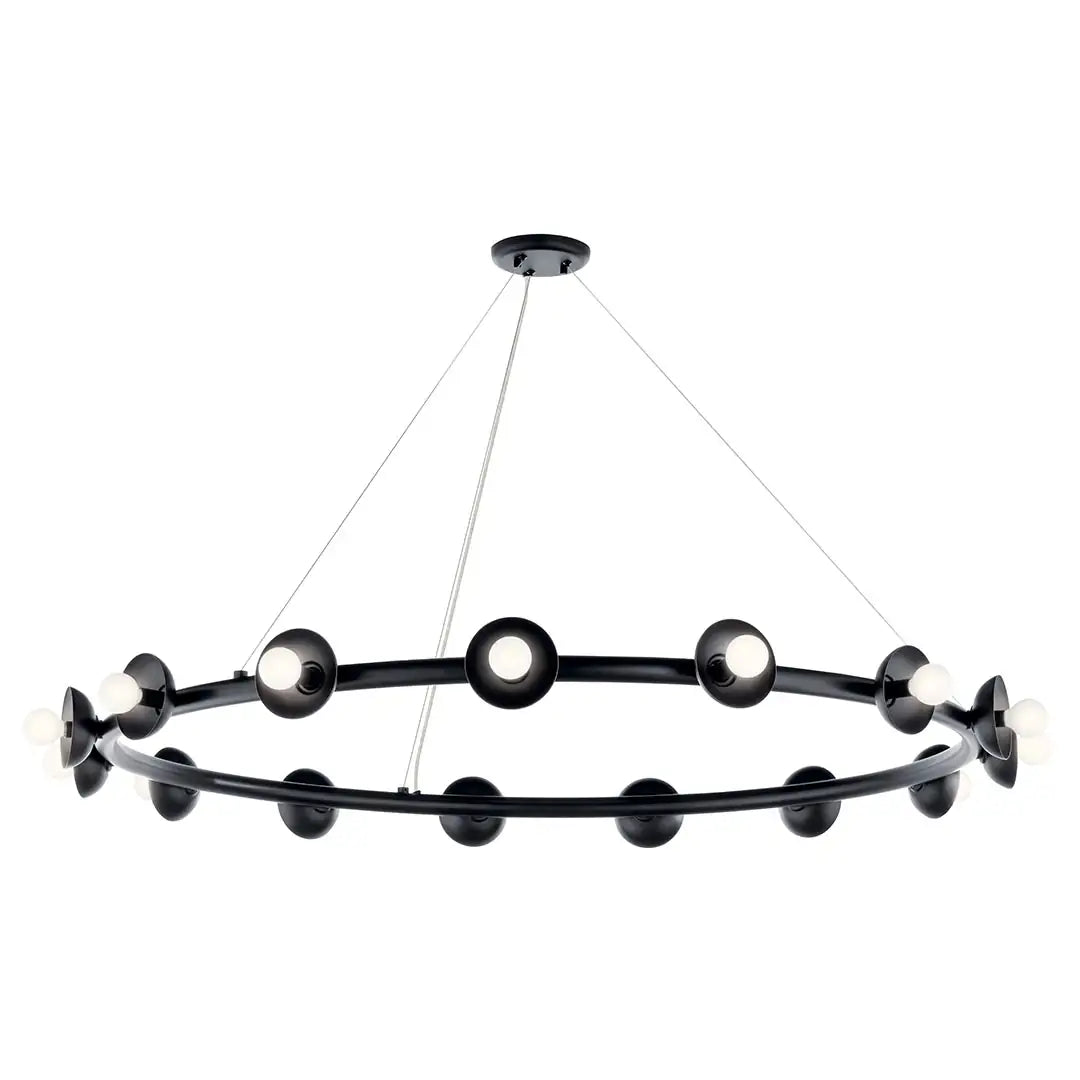 KICHLER, PALTA CHANDELIER, LINEAR LIGHT