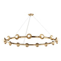 KICHLER, PALTA CHANDELIER, LINEAR LIGHT