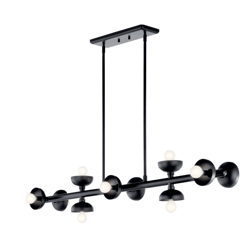 KICHLER, PALTA CHANDELIER, LINEAR LIGHT