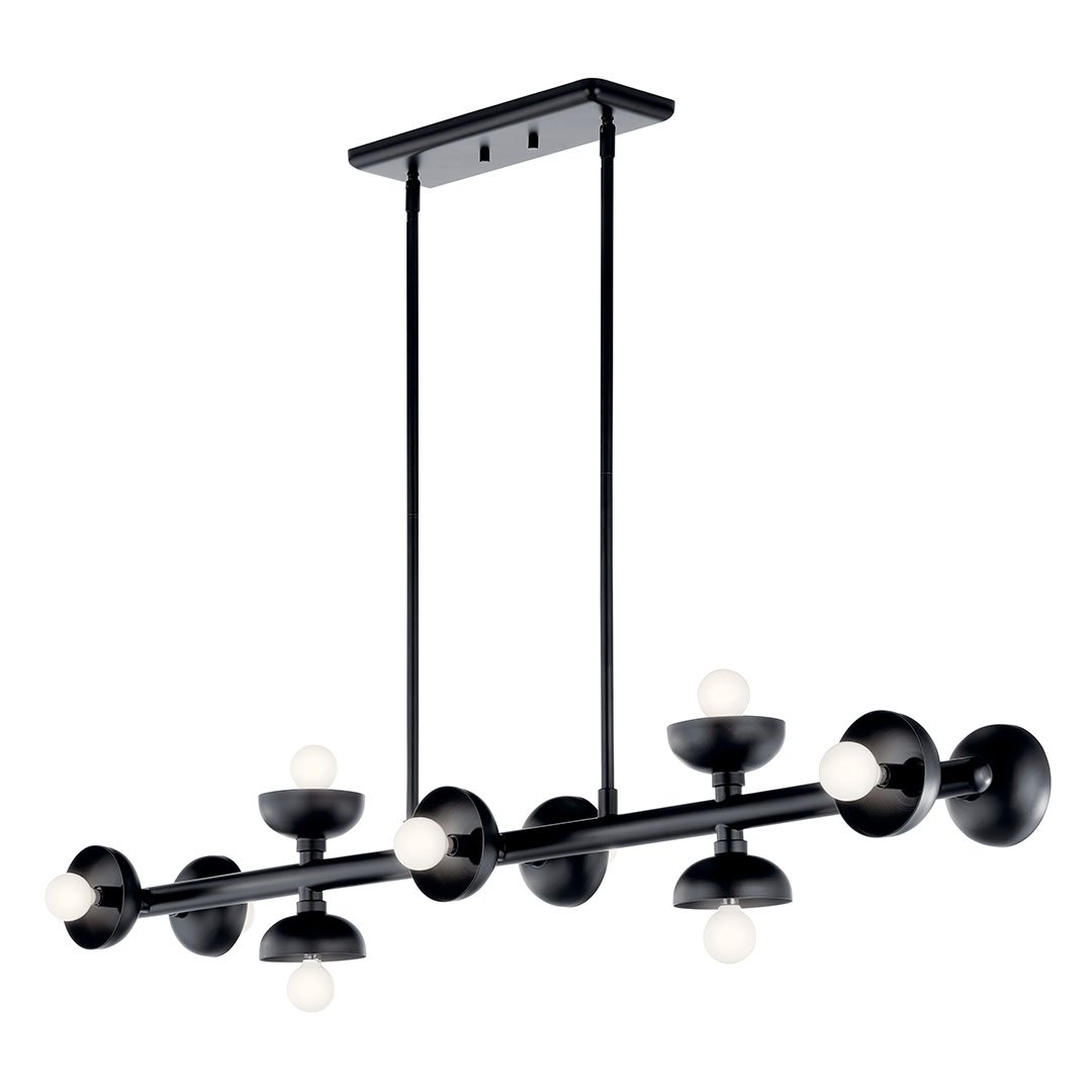 KICHLER, PALTA CHANDELIER, LINEAR LIGHT