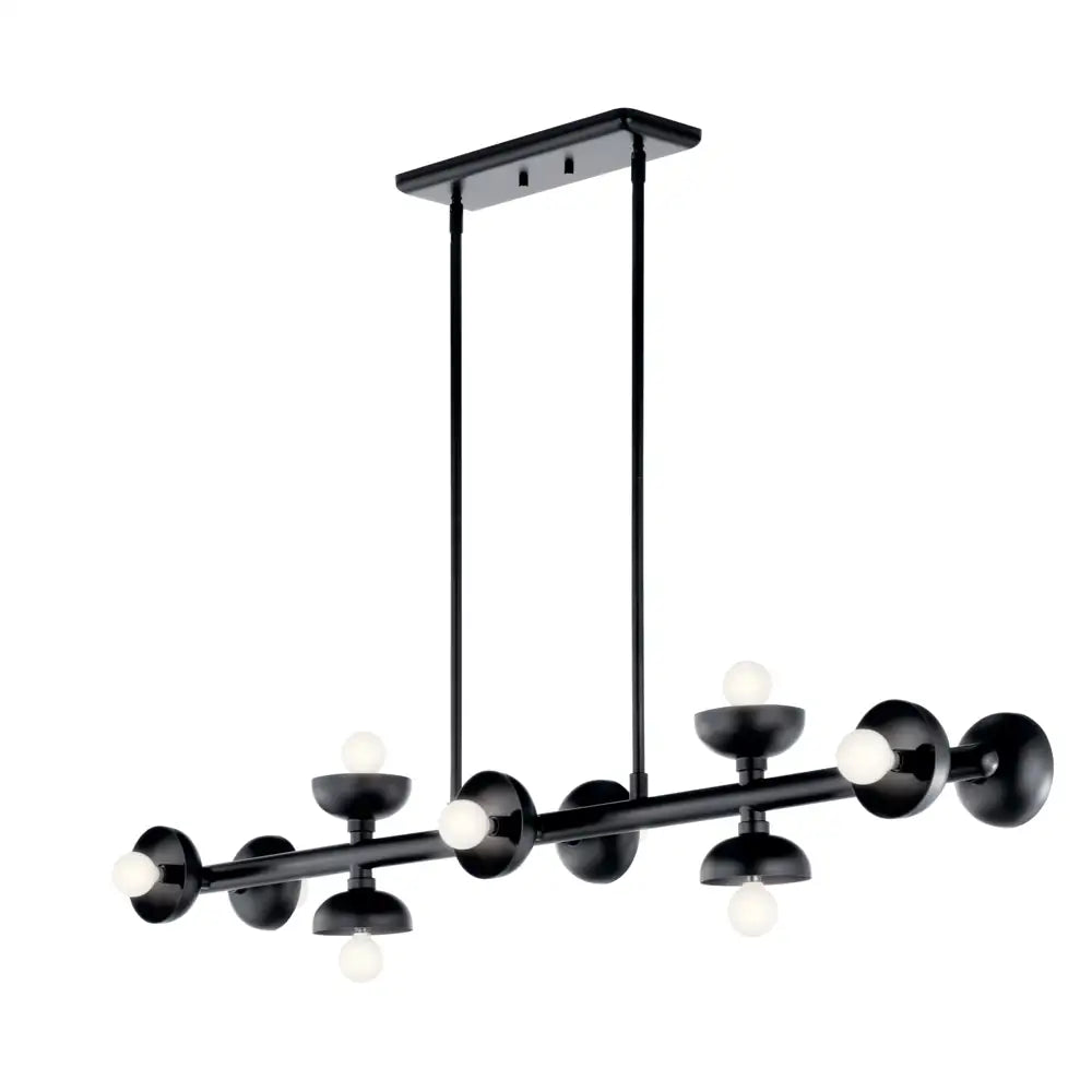 KICHLER, PALTA CHANDELIER, LINEAR LIGHT