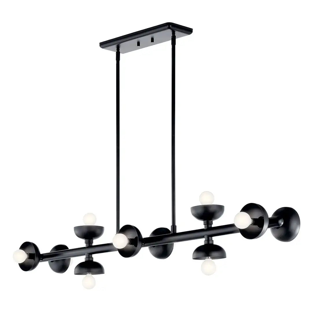 KICHLER, PALTA CHANDELIER, LINEAR LIGHT
