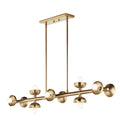 KICHLER, PALTA CHANDELIER, LINEAR LIGHT