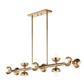 KICHLER, PALTA CHANDELIER, LINEAR LIGHT