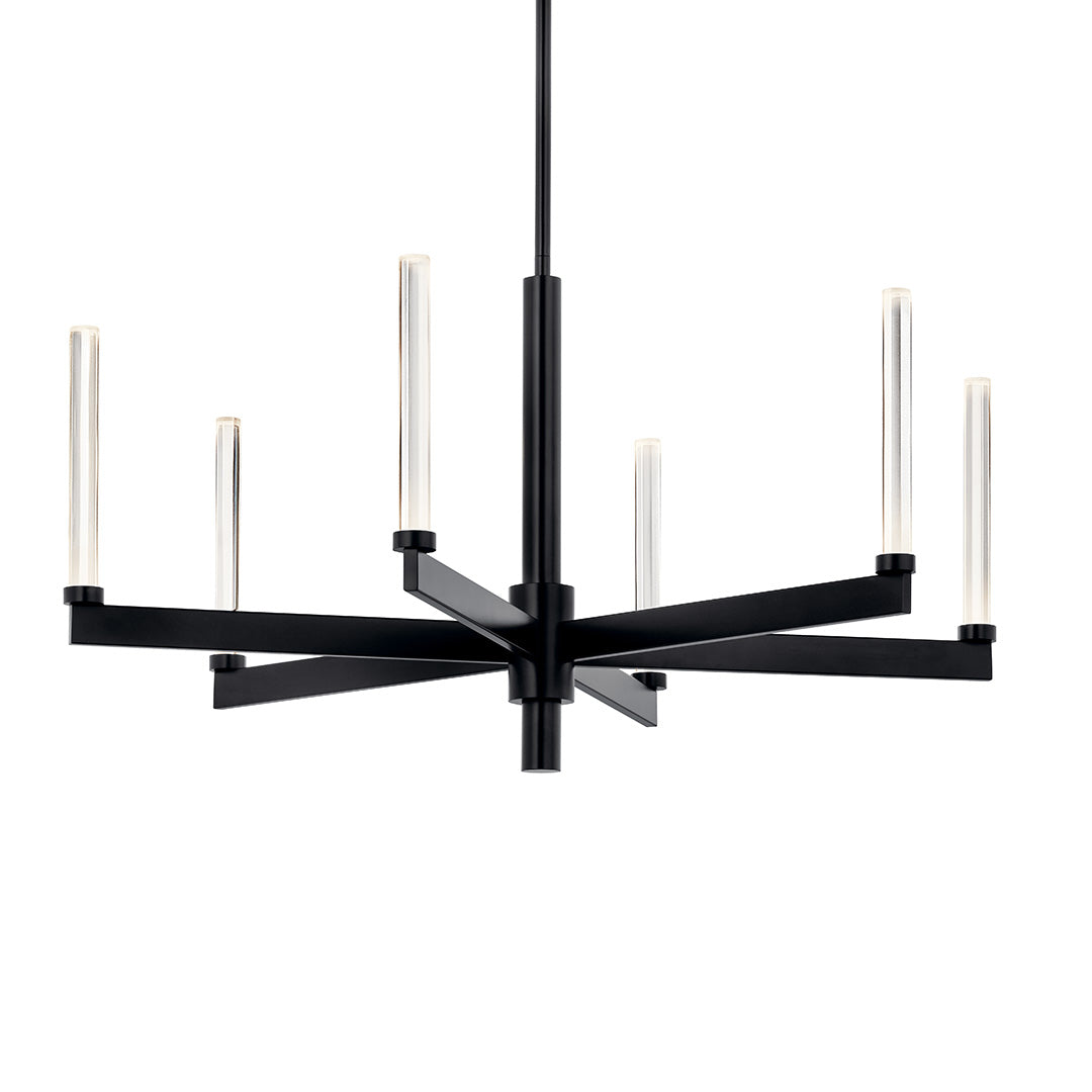 KICHLER, SYCARA CHANDELIER, LINEAR LIGHT
