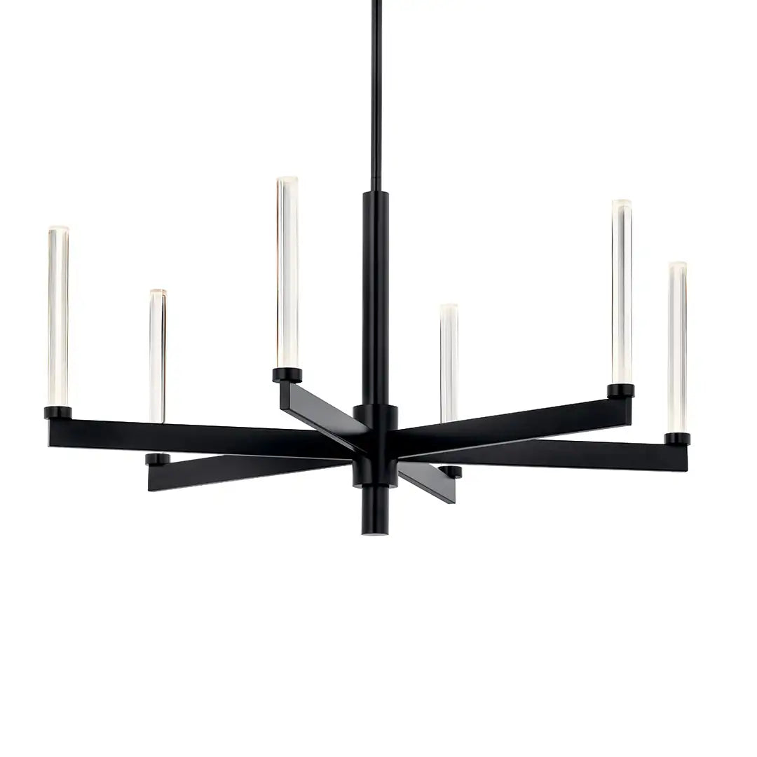 KICHLER, SYCARA CHANDELIER, LINEAR LIGHT