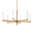 KICHLER, SYCARA CHANDELIER, LINEAR LIGHT