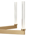 KICHLER, SYCARA CHANDELIER, LINEAR LIGHT