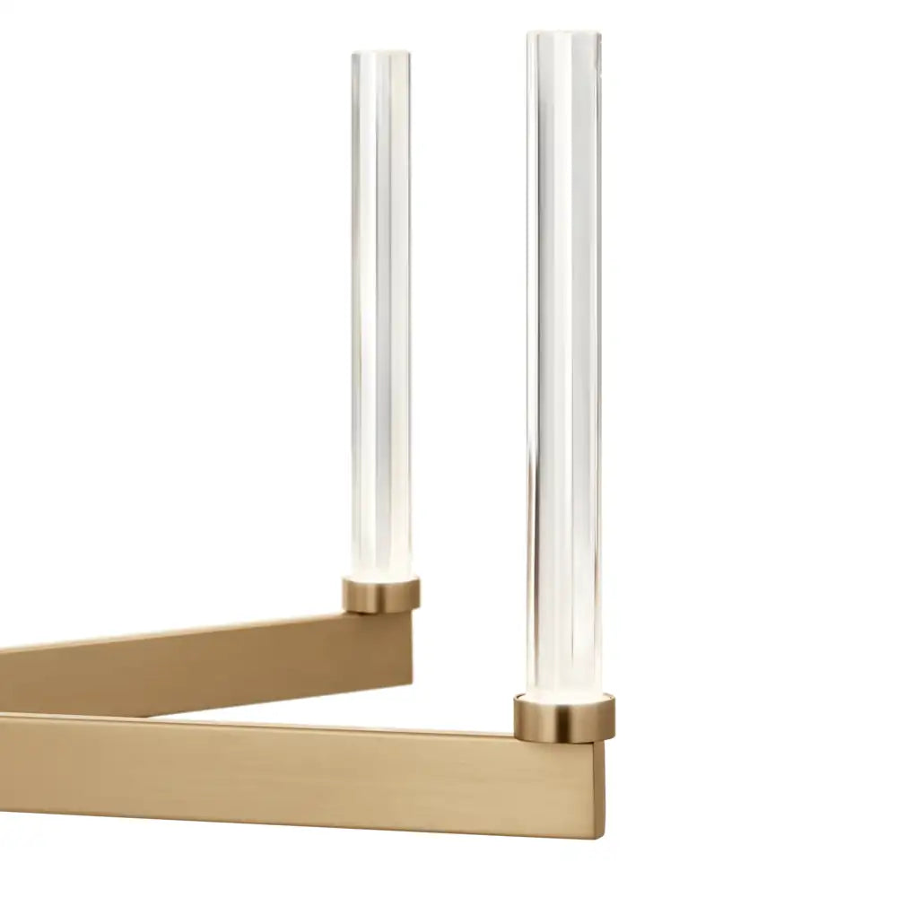 KICHLER, SYCARA CHANDELIER, LINEAR LIGHT