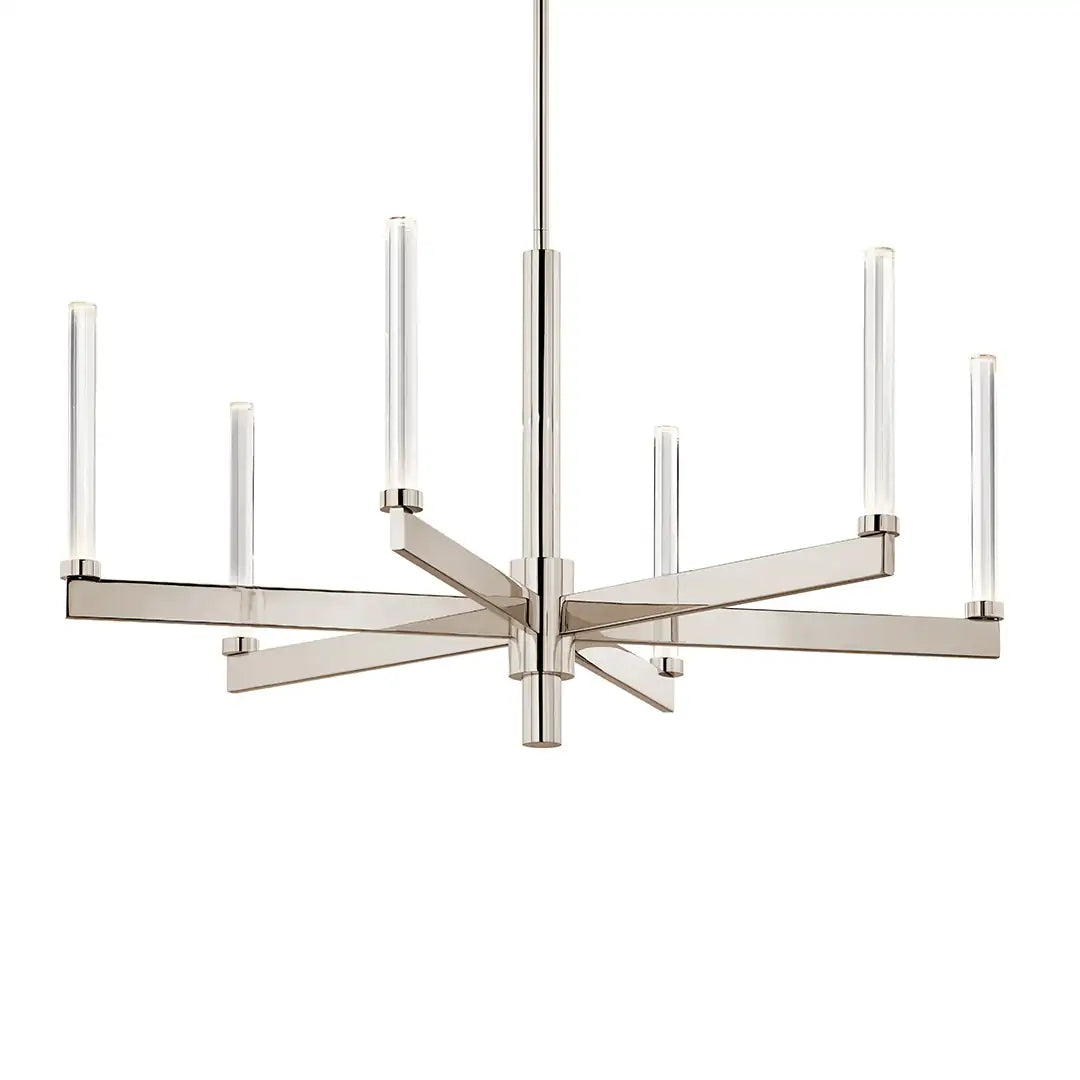 KICHLER, SYCARA CHANDELIER, LINEAR LIGHT