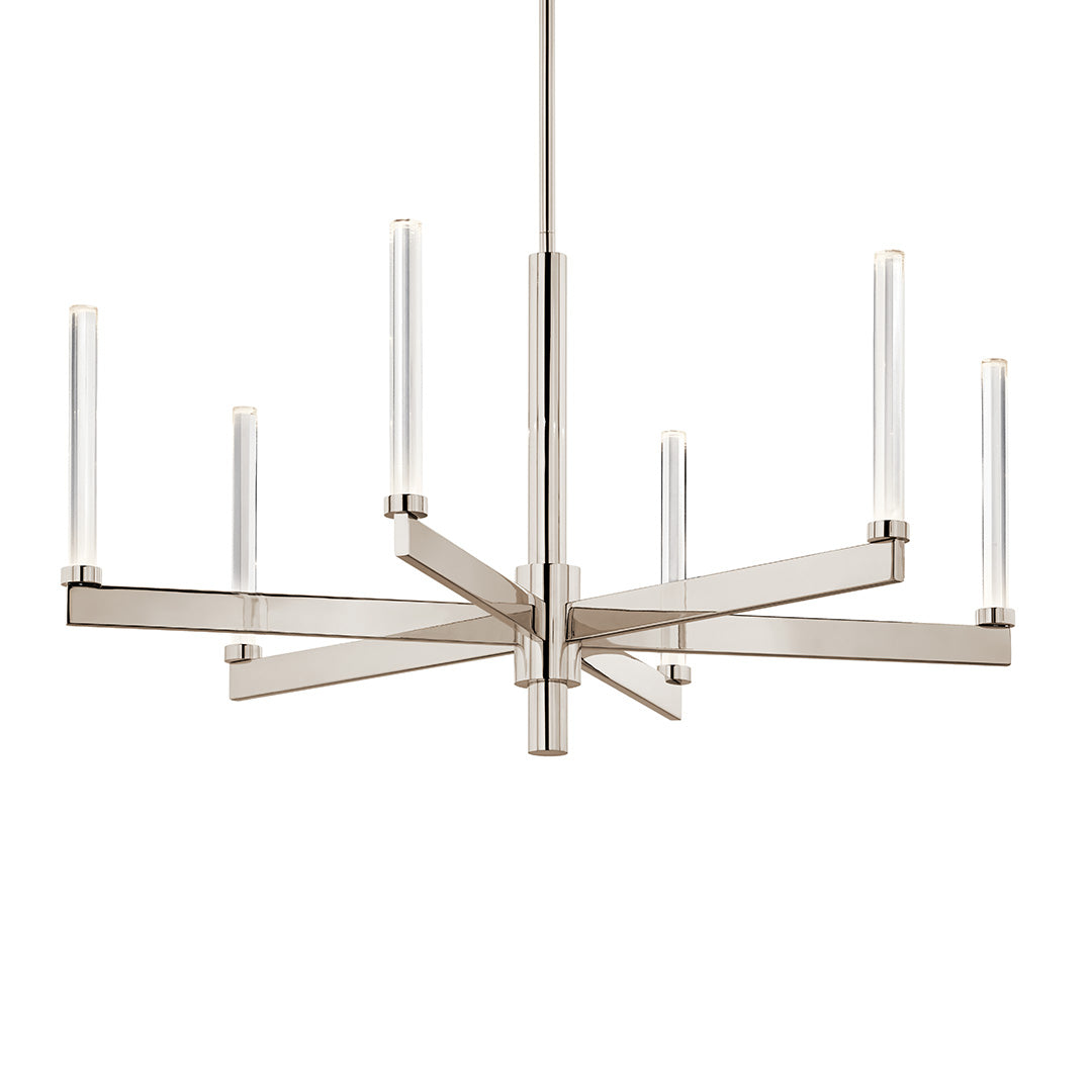 KICHLER, SYCARA CHANDELIER, LINEAR LIGHT