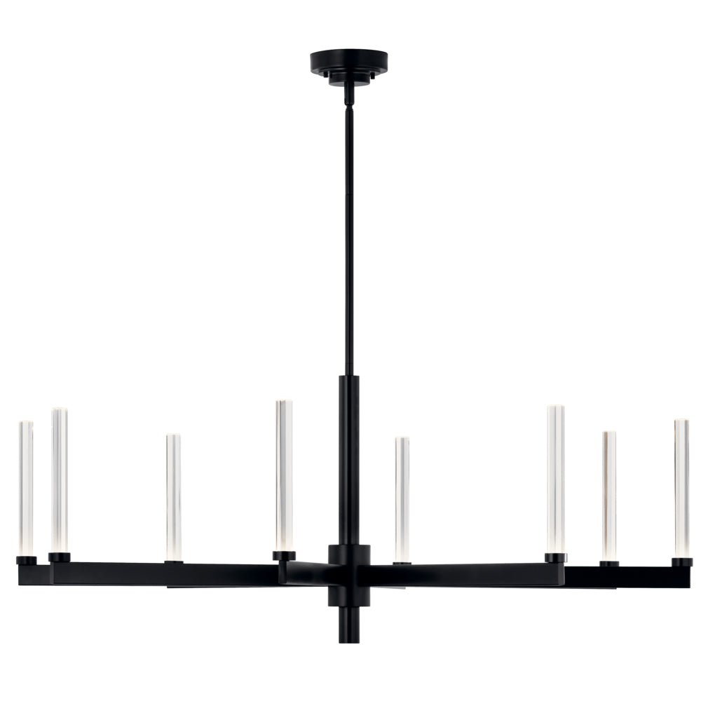 KICHLER, SYCARA CHANDELIER, LINEAR LIGHT