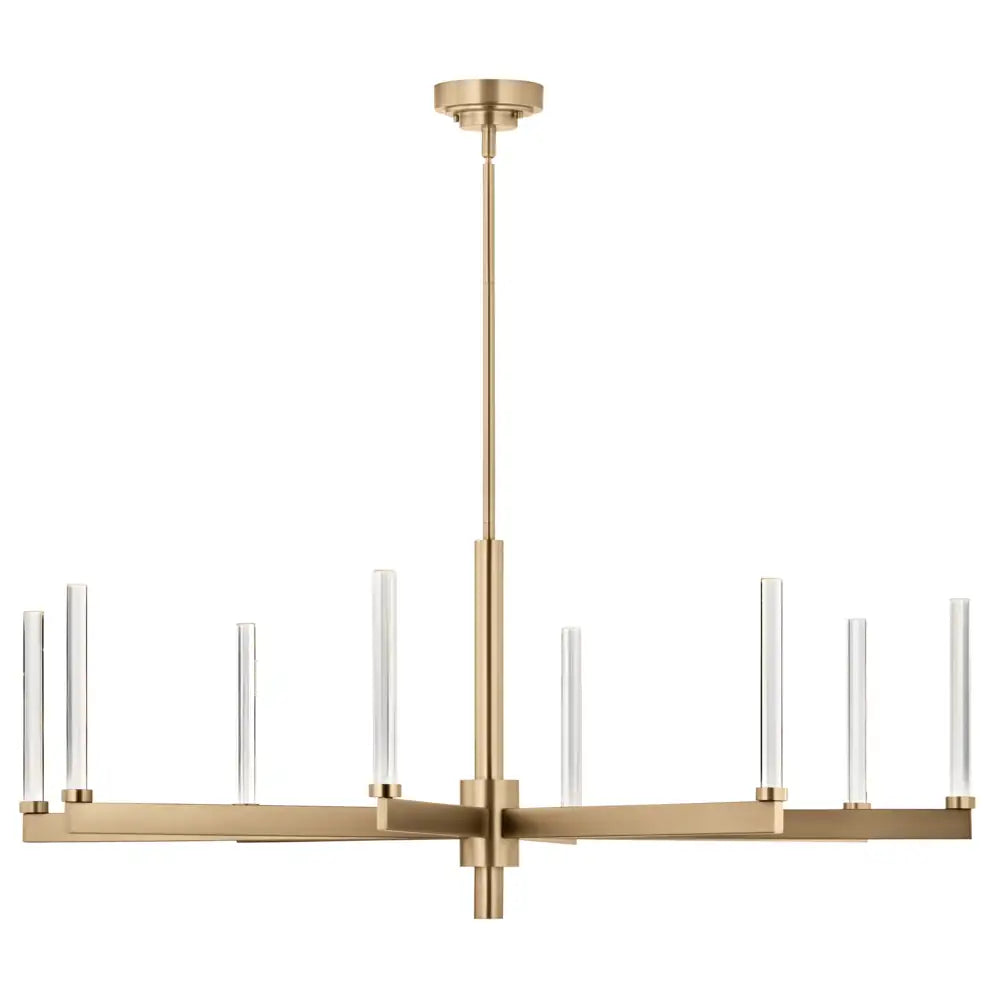 KICHLER, SYCARA CHANDELIER, LINEAR LIGHT