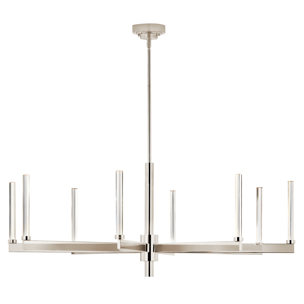 KICHLER, SYCARA CHANDELIER, LINEAR LIGHT