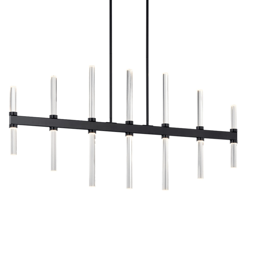 KICHLER, SYCARA CHANDELIER, LINEAR LIGHT