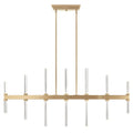 KICHLER, SYCARA CHANDELIER, LINEAR LIGHT