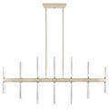 KICHLER, SYCARA CHANDELIER, LINEAR LIGHT