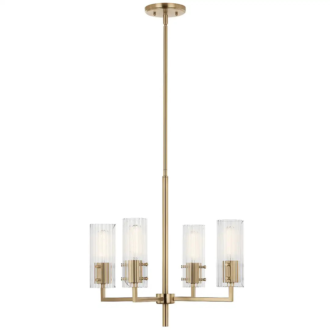 KICHLER, VELESTINO CHANDELIER, LINEAR LIGHT