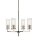 KICHLER, VELESTINO CHANDELIER, LINEAR LIGHT