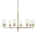 KICHLER, VELESTINO CHANDELIER, LINEAR LIGHT