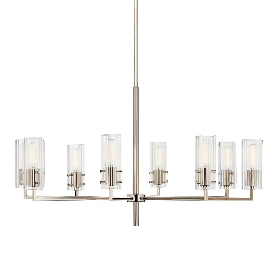 KICHLER, VELESTINO CHANDELIER, LINEAR LIGHT
