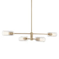 KICHLER, VELESTINO CHANDELIER, LINEAR LIGHT