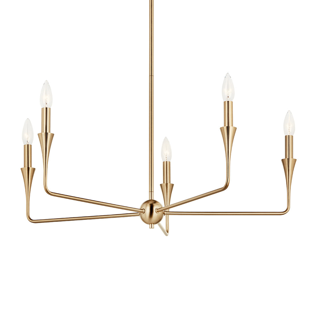 KICHLER, ALVARO CHANDELIER, LINEAR LIGHT