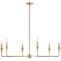 KICHLER, ALVARO CHANDELIER, LINEAR LIGHT
