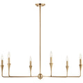 KICHLER, ALVARO CHANDELIER, LINEAR LIGHT
