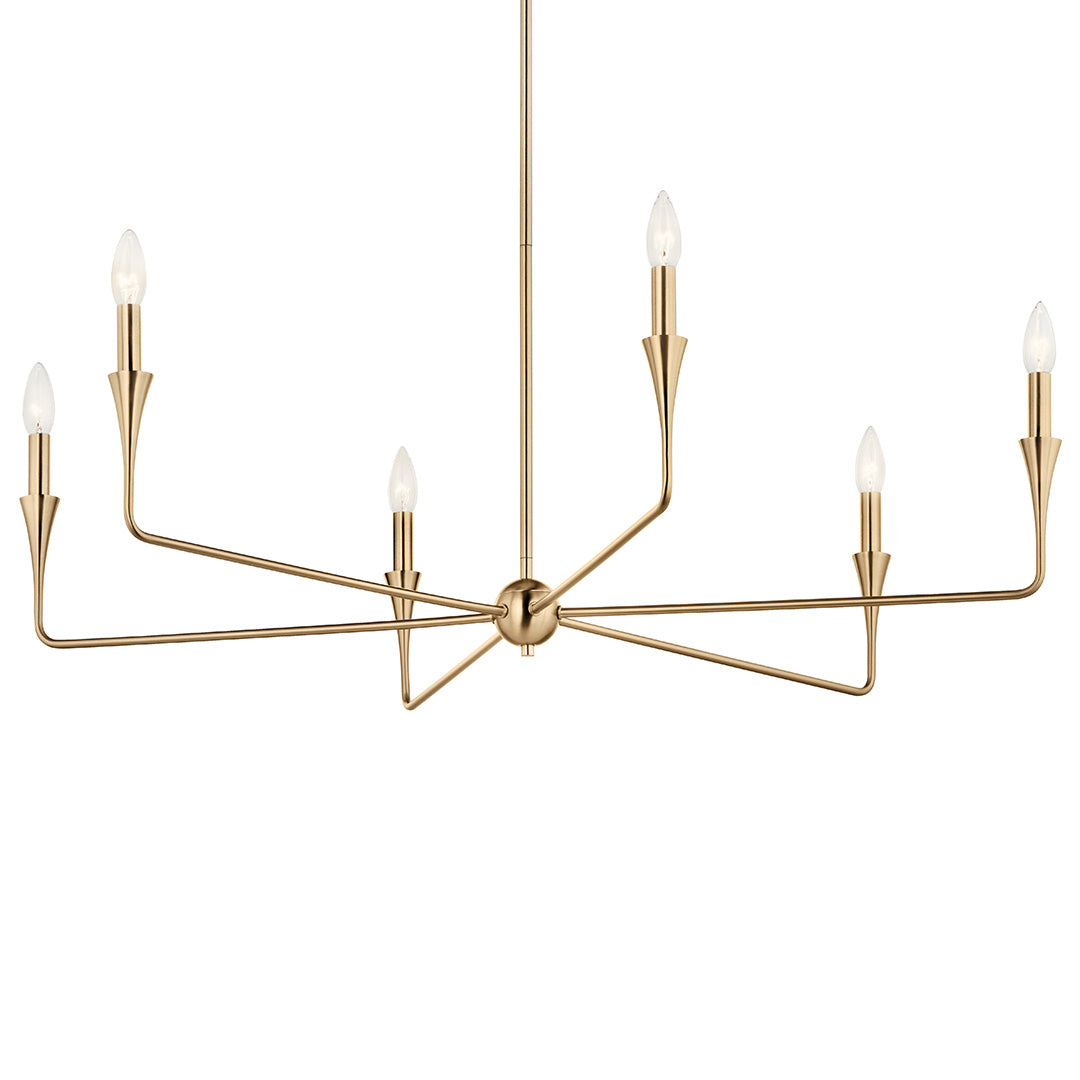 KICHLER, ALVARO CHANDELIER, LINEAR LIGHT