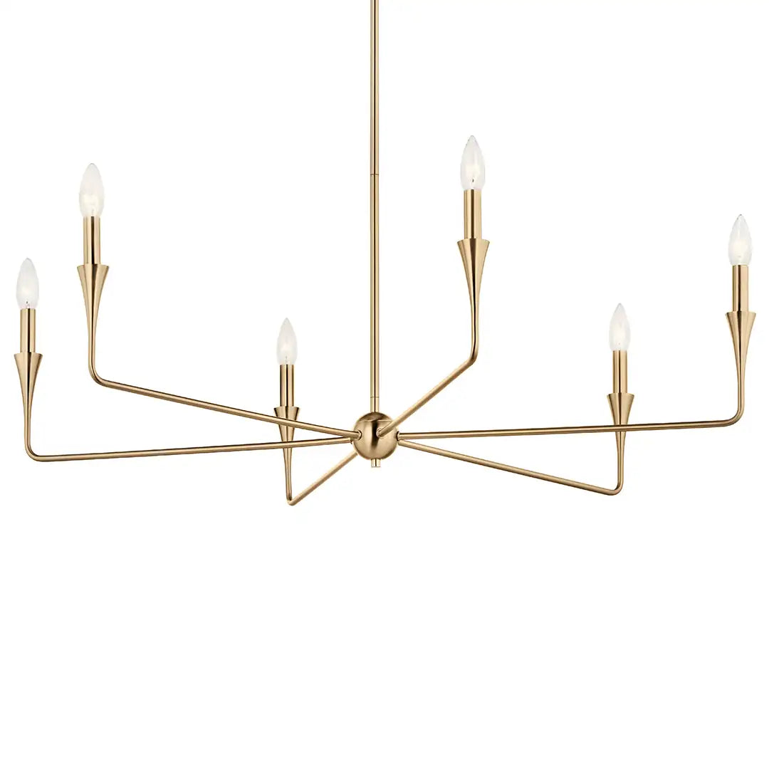 KICHLER, ALVARO CHANDELIER, LINEAR LIGHT