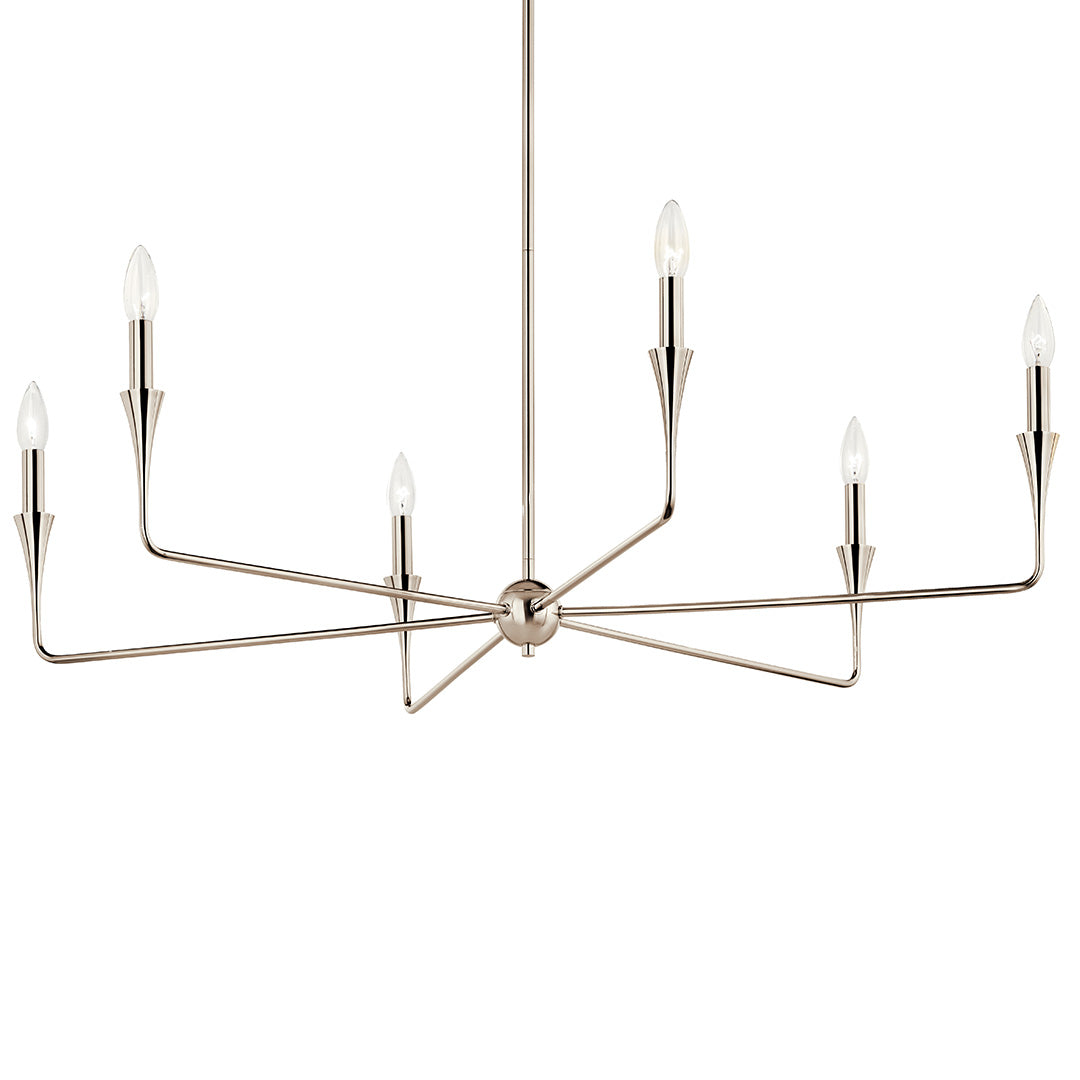KICHLER, ALVARO CHANDELIER, LINEAR LIGHT