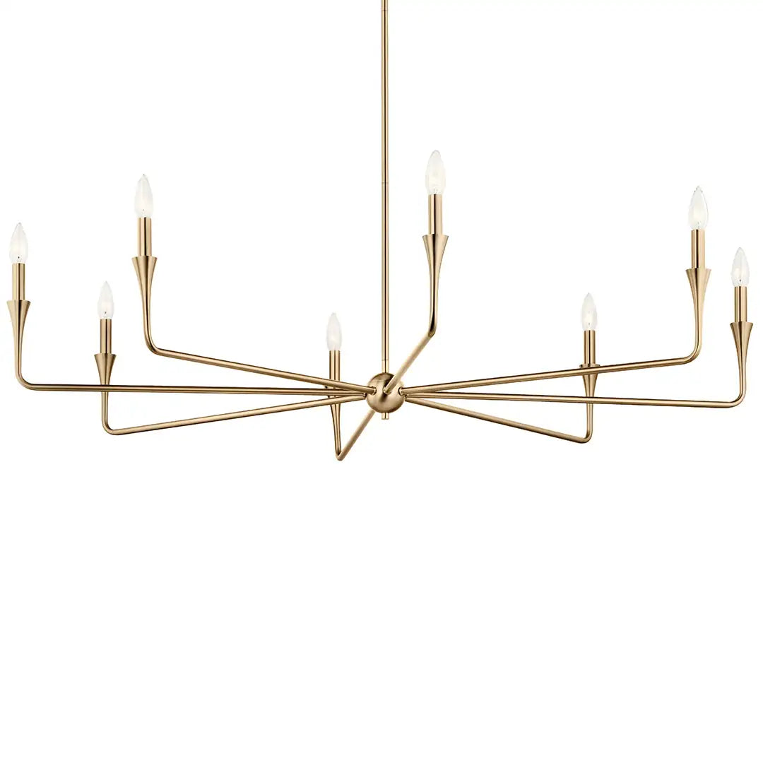 KICHLER, ALVARO CHANDELIER, LINEAR LIGHT