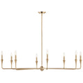 KICHLER, ALVARO CHANDELIER, LINEAR LIGHT